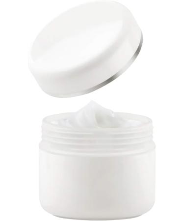 Travel bottlingtravel pots for cream small pots with lids 5 PC 150ml White Empty Plastic Cosmetic Jars with Screw Lid with Silver Ribbon 150g Small Storage Pot Containers for Homemade Salve  5X Spat - Buy Online on GoSupps.com