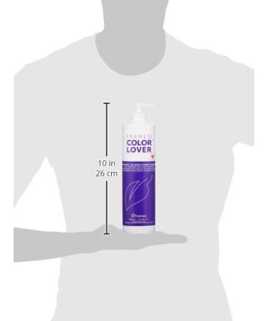 Framesi Color Lover Dynamic Blonde Conditioner - Purple Sulfate-Free Conditioner for Color-Treated Hair 16.91 Fl Oz - Buy Online on GoSupps.com