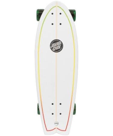Santa Cruz Skate Land Shark Rasta Sk8 Complete Skateboard 8.8 x 27.7-Inch - Buy Online on GoSupps.com