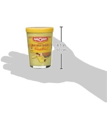 Amora Sweet Mustard Superhero Glass Pack of 6x190g - Buy Online on GoSupps.com
