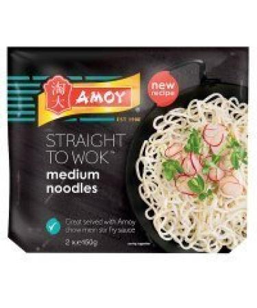 Amoy Amoy Medium-Sized Straight Wok Fries - 12 x 2 x 150g