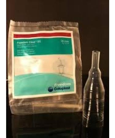 Buy 10-Pack Coloplast Freedom 28mm Medium Condom Catheters | Clear Adhesive Item #5200 - International Shipping Available - Buy Online on GoSupps.com