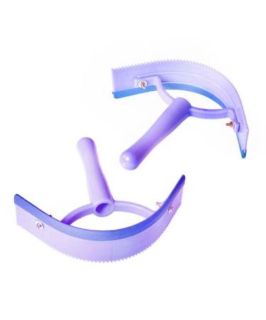 START Sweat Knife for Horse Donkey Goat with Spikes (Blue)
