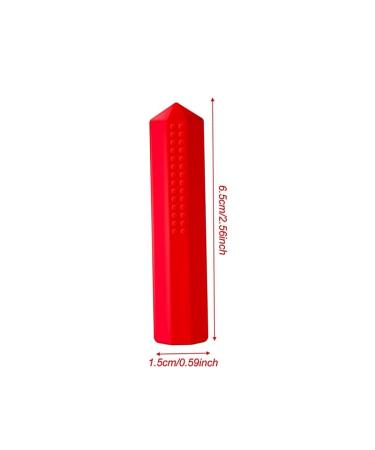 KMOCEPLY 5-Part Sensory Chewing Pencil Cover Set | BPA-Free Silicone Chicken Stuff for Autism | Chewing Necklace for Kids Boys & Girls - Buy Online on GoSupps.com