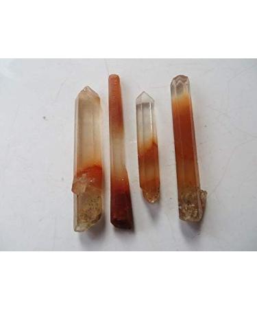 7PCS Natural Red Tall and Slender Quartz Crystal Specimens 38g JZIGTDEM - Buy Online on GoSupps.com