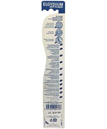 Elgydium Anti-Plaque Soft Toothbrush - Best Oral Care for Healthy Teeth | International Shipping Available - Buy Online on GoSupps.com