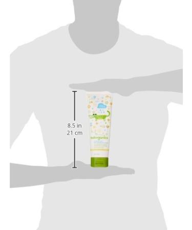 BabyGanics Eczema Care Skin Protectant Cream 8 oz - Gentle Relief for Baby's Irritated Skin - Buy Online on GoSupps.com