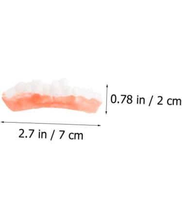 Lurrose 60 STK Halloween Teeth - Realistic Cosplay Werewolf Teeth for Parties | Artificial Plastic Tubs - Buy Online on GoSupps.com