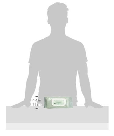 Medline FitRight Aloe Scented Personal Cleansing Cloth Wipes - Pack of 48 (8x12) | Adult Large Incontinence Wipes - Buy Online on GoSupps.com