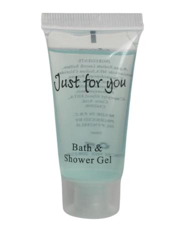 Bath and Shower Gel - 20ml Tubes - 50 - Just for You - Hotel - Leisure - Travel - Home