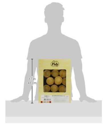 Premium Pidy Tartelette Shells - Perfect for Pies & Tarts | International Shipping Available - Buy Online on GoSupps.com