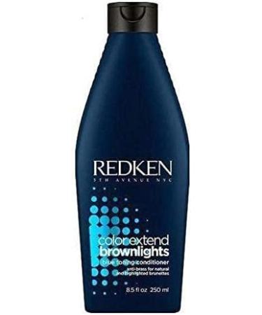 Buy Redken Extend Brownlights Blue Toning Conditioner 1000 ml - Best for Blonde & Brown Hair - Free International Shipping! - Buy Online on GoSupps.com