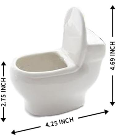 Buy Aromacandle Springs Tea - Long-Lasting 60+ Hour Aromatherapy Candle in Quirky Toilet Jar | Perfect Bathroom Scents & Unique Gifts for Men & Women - Buy Online on GoSupps.com