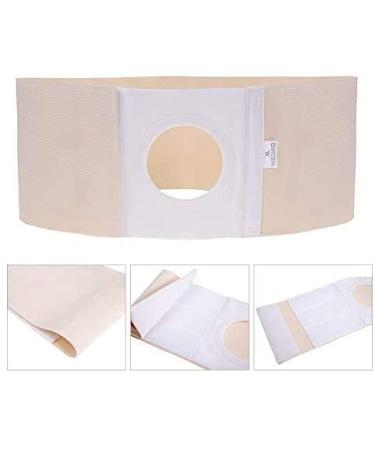 Elastic Ostomy Hernia Belt - Colostomy Bag Support & Pain Relief - Medium Size - Buy Online on GoSupps.com