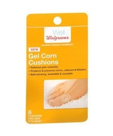 Walgreens Gel Corn Cushions 6 ea