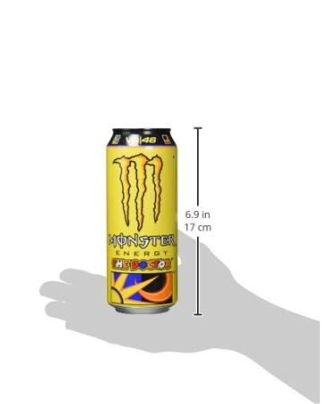 Monster Energy Doctor Valentino Rossi Edition | Sparkling Citrus Taste | 24 x 500ml Energy Drink Pack - Buy Online on GoSupps.com