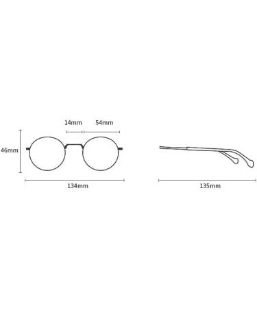 Zhuyiqz Anti-Blue Light Retro Reading Glasses +150 - Ultra-Light Glare-Free Purple Eyewear for Comfort - Buy Online on GoSupps.com