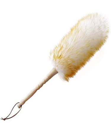 J&A Jason Aerobic Lambswool Duster - 18.9 inch Anti-Static Feather Duster for Home, Office, Car - Solid Wood Handle, Flexible Head - Buy Online on GoSupps.com