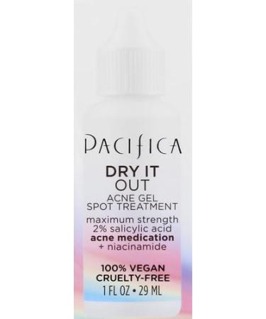 Pacifica Dry It Out Acne Gel Spot Treatment Unisex 1 oz (Pack of 2) 1 Fl Oz (Pack of 2) - Buy Online on GoSupps.com