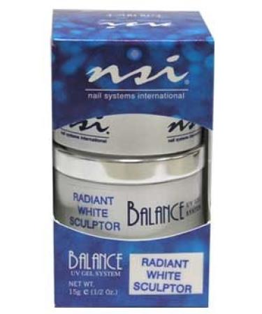 NSI Balance UV Gel - Radiant White Sculptor - 0.5oz / 15g by NSI