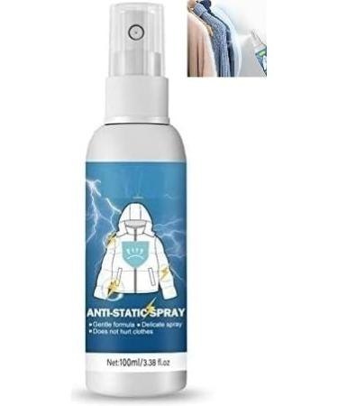 LDREAMAM Static Cling Remover Static Remover for Clothes Anti Static Spray Static Eliminator Spray Wrinkle Release Spray for Clothes and Other Fabrics 100 ml