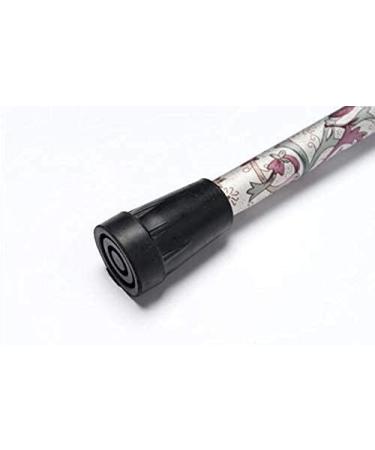 Walking Stick Printed Pattern Crutches Lightweight Height Adjustable Aluminum Alloy Base Elderly Care Elegant - Buy Online on GoSupps.com
