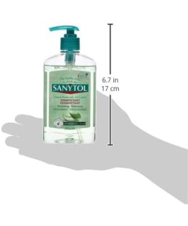 Moisturizing Antibacterial Cleansing Gel Aloe Vera and Green Tea 250ml - Buy Online on GoSupps.com