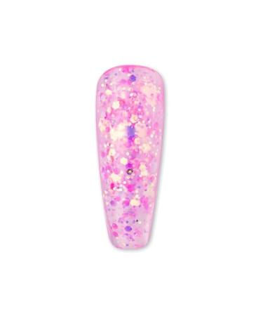 Beautilux Poly Acryl Gel Nail Polish UV LED Quick Extension Acrylic Semi Permanent French Nails Art Construction Gel DIY 15g - (Color: KH03)