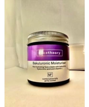 facetheory Bakuluronic Moisturiser M1 - Face Cream with Vitamin C Bakuchiol Moisturiser that Hydrates and Revitalizes Skin Vegan and Cruelty-Free Made in the UK | Scented | 50 ml - Buy Online on GoSupps.com