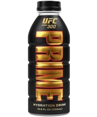 Extremely Limited Edition Prime Hydration UFC 300!!! (3 Bottles - 16.9 Fl Oz Each) - Buy Online on GoSupps.com