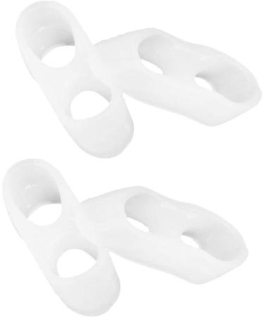 Buy No. 4 Silicone Toe Spreader for Hallux Valgus - Foot Pain Relief & Overlapping Toe Correction - Buy Online on GoSupps.com