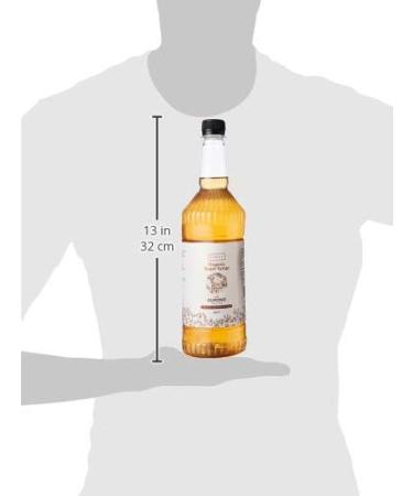 Organic Almond Syrup - Vegan & Nut Free Flavouring for Coffee, Cocktails & Baking - 1 Liter (Pack of 1) - Buy Online on GoSupps.com