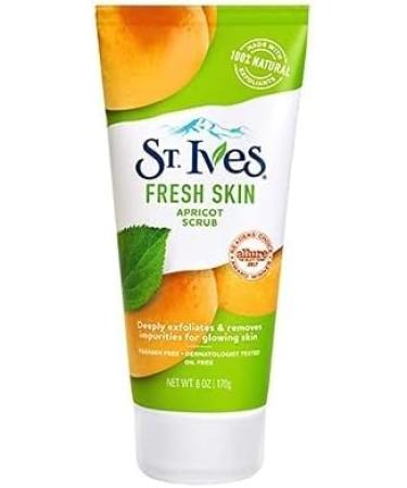 Buy St Ives Fresh Skin Exfoliating Face Scrub Apricot - 6 oz (Pack of 2) | Smooth Skin & Exfoliate | International Shipping Available - Buy Online on GoSupps.com