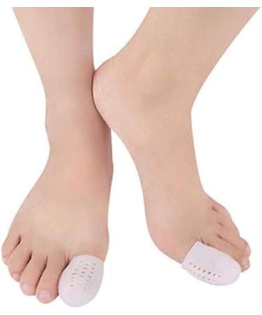 Smooth & Breathable Gel Toe Caps Toe Protectors Soft Toe Sleeves for Blisters Corns Hammer Toes Ingrown Toenails by PEDIMEND Foot Care - Unisex(1 Pair) - Buy Online on GoSupps.com