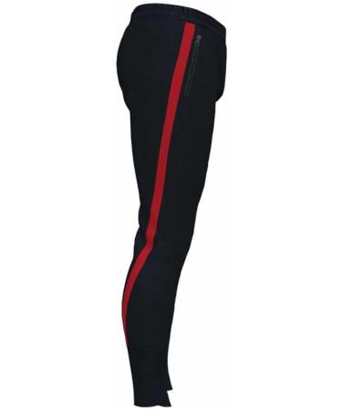 Joma Advance Long Pants Black Red for Boys - 102233.106.2XS | International Shipping Available - Buy Online on GoSupps.com