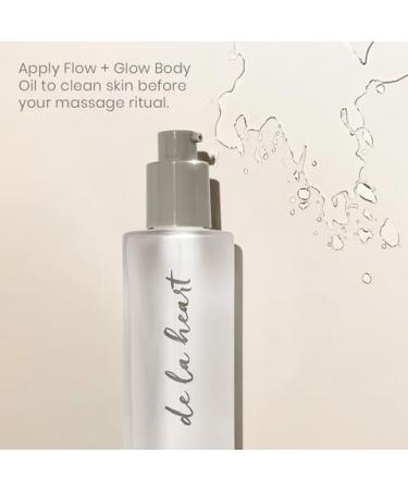 de la heart Flow + Glow Body Oil 3.4 fl oz - Buy Online on GoSupps.com
