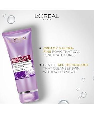 Revitalift Gel Cleanser with Hyaluronic Acid Gentle Cleansing & Hydration | 50ml International Shipping - Buy Online on GoSupps.com