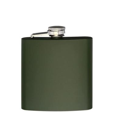 Mil-Tec Stainless Steel Flask (Medium (6 oz), Olive Drab) Medium (6 oz) Olive Drab