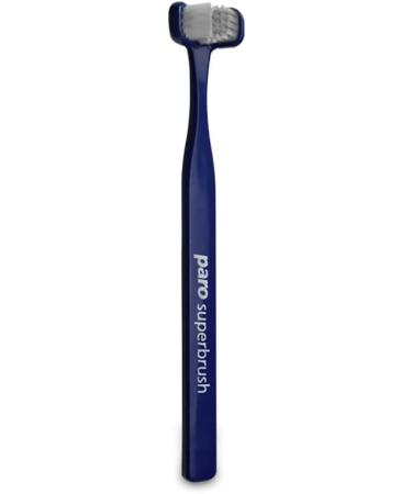 Paro 3 in 1 Superbrush - Soft Triple Head Toothbrush for Complete Oral Care | International Shipping Available - Buy Online on GoSupps.com