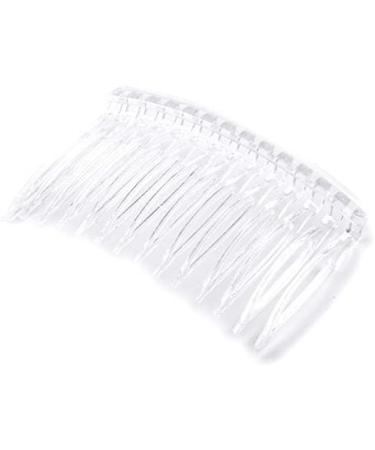 Buy 4 x Transparent Plastic Hair Combs - 45 x 70 mm | OVP | International Shipping Available - Buy Online on GoSupps.com