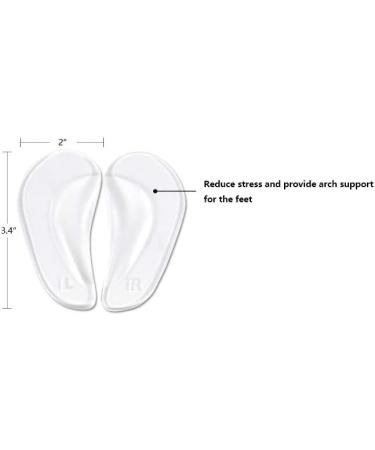 Mithrim Non Slip Silicone Insole Padding for Oversized Shoes & High Heels - Prevent Blistering and Pain in Feet - Buy Online on GoSupps.com