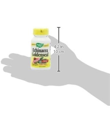 Nature's Way Echinacea Goldenseal Premium Blend 900mg - 100 Vcaps - Buy Online on GoSupps.com