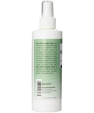 Davis Chlorhexidine Spray for Dogs and Cats - 4% Formula, 8 oz - Buy Online on GoSupps.com