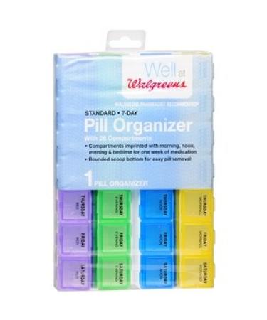 Walgreens Medtime Planner Pill Minder 1 ea