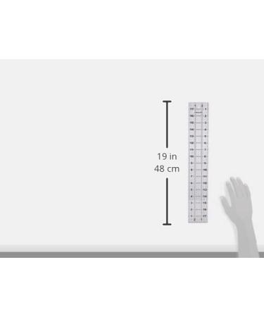 Fiskars 3x18 Inch Acrylic Ruler (187640-1001) - Buy Online on GoSupps.com