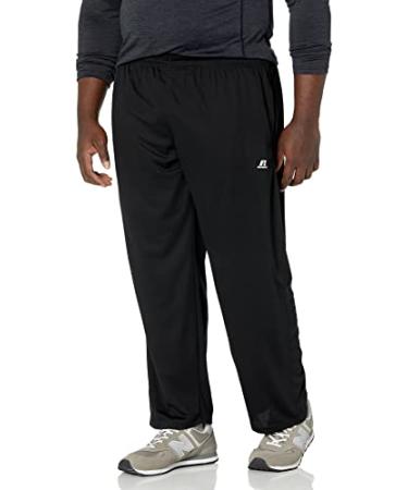 Russell Athletic Men's Big and Tall Dri-Power Pant 4X Black