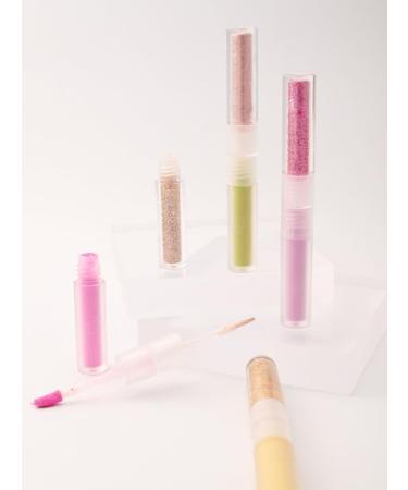 4Pcs Liquid Glitter & Matte Eyeshadow Eyeliner Set 2-in-1 Cream Eyeshadow & Shimmer Liner Korean Sparkly Bling Eye Shadow with Pigmented Long Lasting Quick Dry Glue for Crystals Eye Makeup -Set B - Buy Online on GoSupps.com