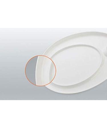 Mijello Ellipse XL Peel Palette for Acrylic/Oil Paints - 17x12.5 Extra-Large Plastic Palette with Thumb Hole (92-AP3079) - Buy Online on GoSupps.com
