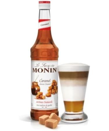 Monin Caramel Syrup 70cl - Premium Quality Syrup for Drinks and Desserts - Buy Online on GoSupps.com