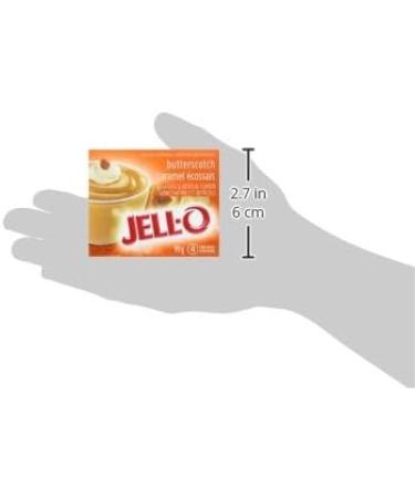 Jell-O Butterscotch Instant Pudding Mix 99 gr Box - Buy Online on GoSupps.com